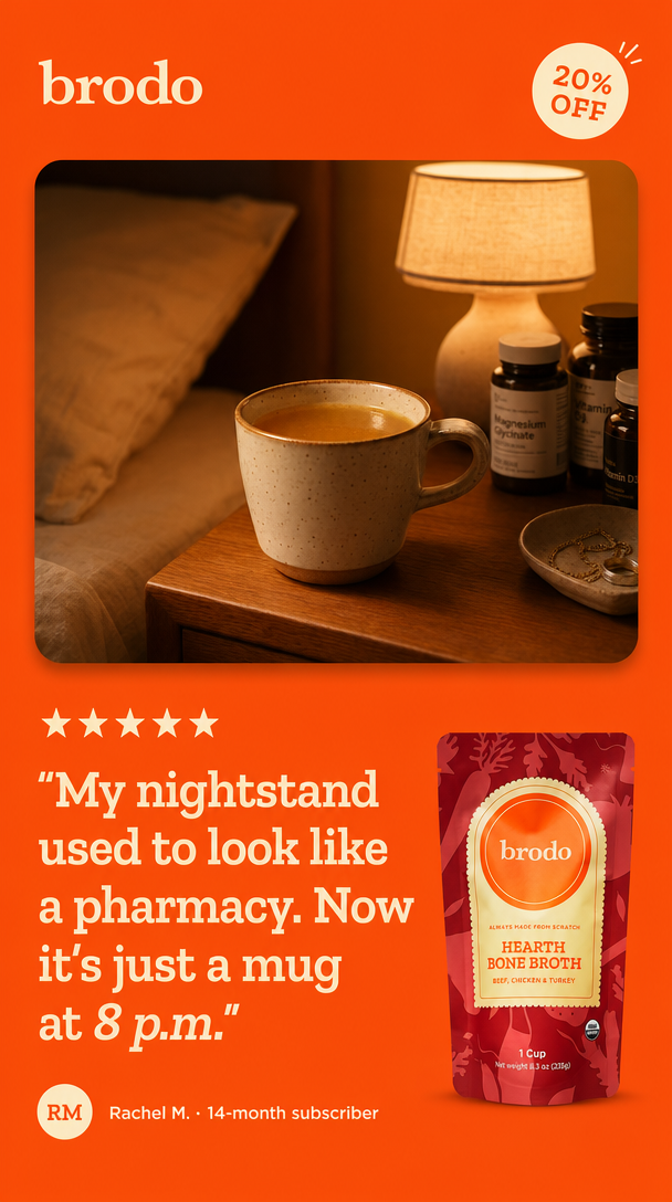 06. My nightstand used to look like a pharmacy.